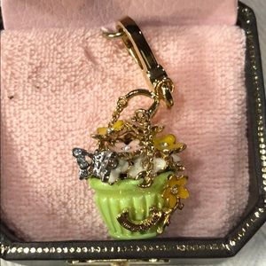 Juicy Couture Flower Basket Charm
